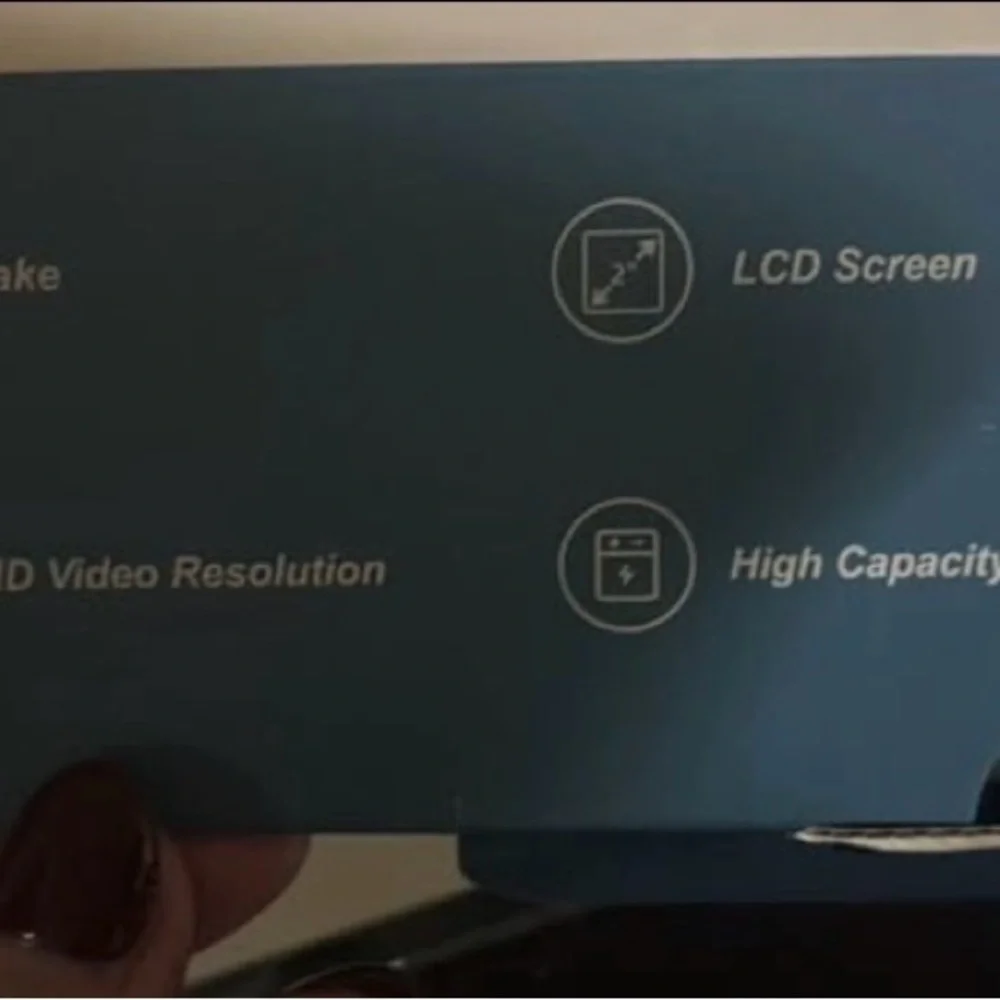 Action Camera with Black Design